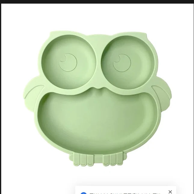 Owl silicone plate