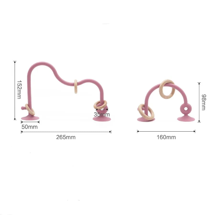 Jouet avec ventouse pour bébé