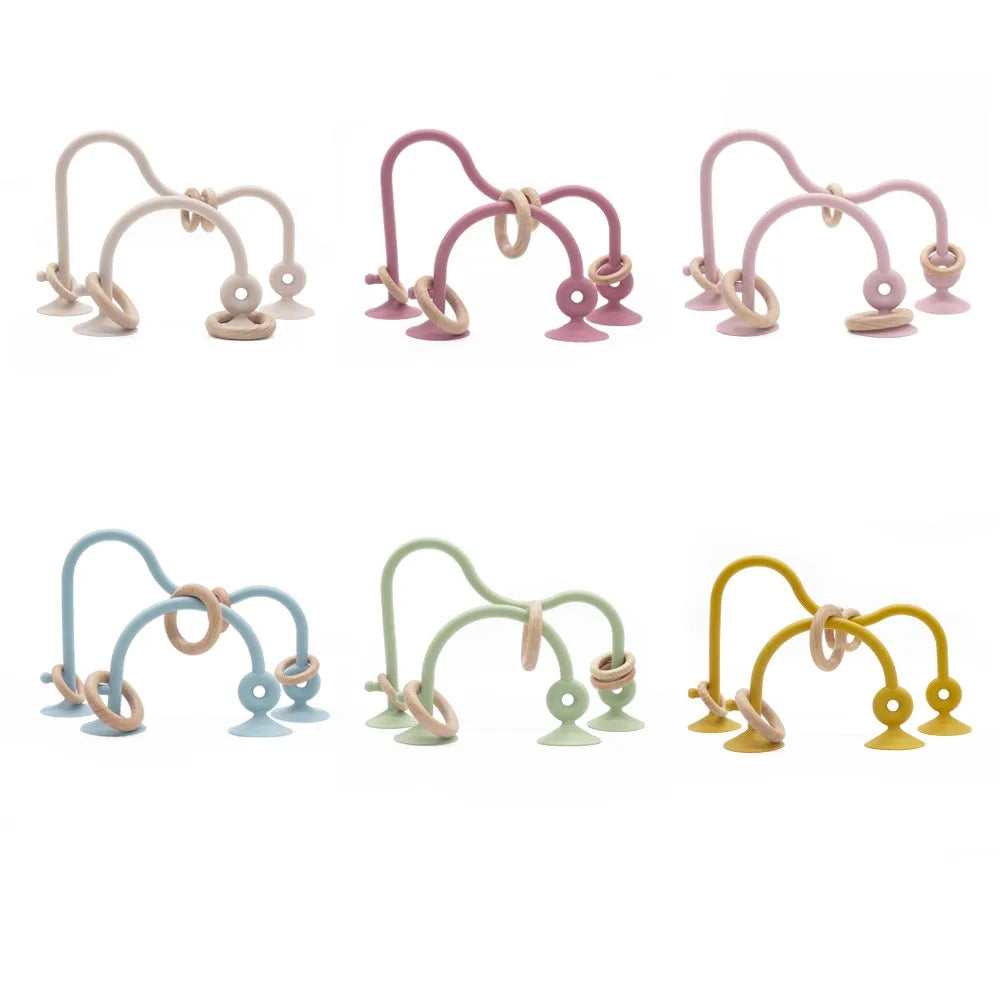 Jouet avec ventouse pour bébé
